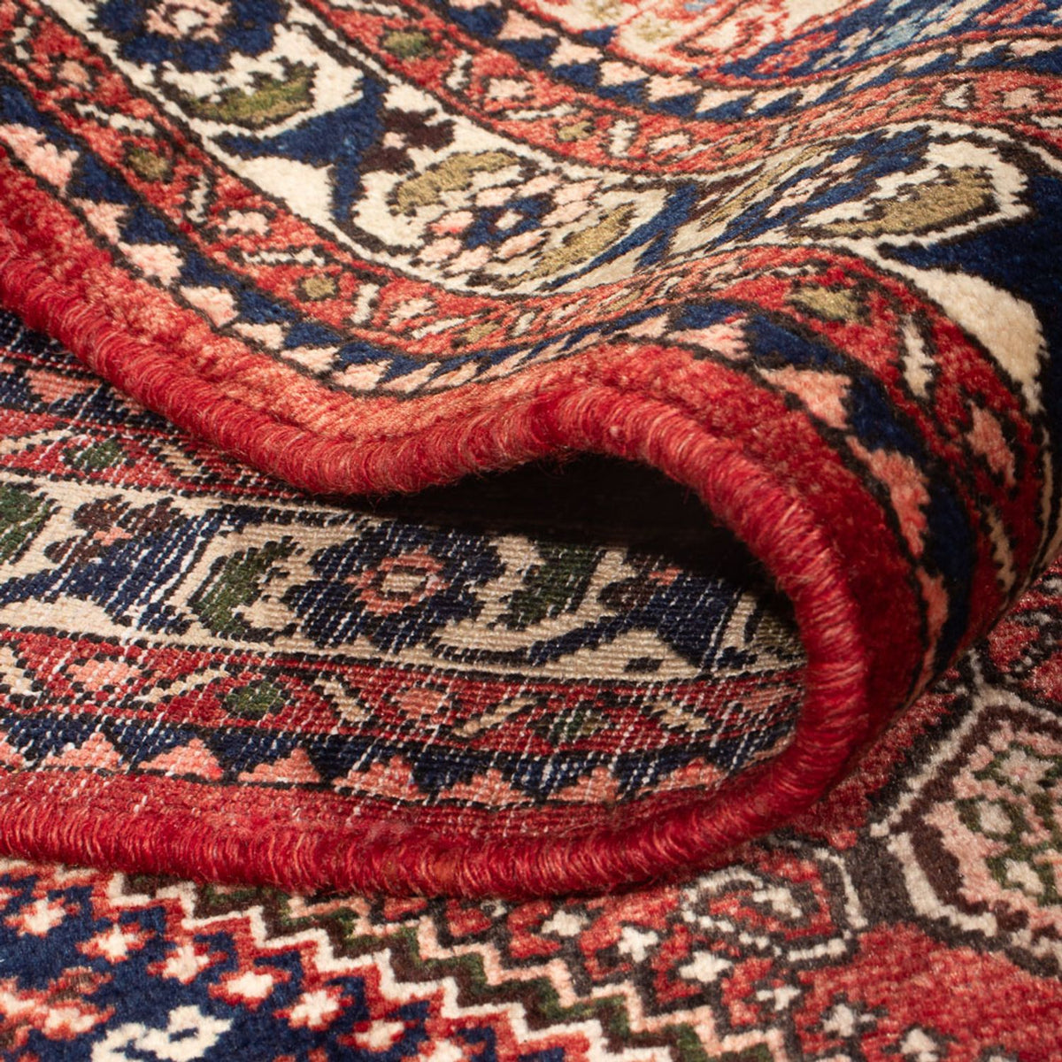 Alfombra persa - Nómada - 156 x 104 cm - rojo