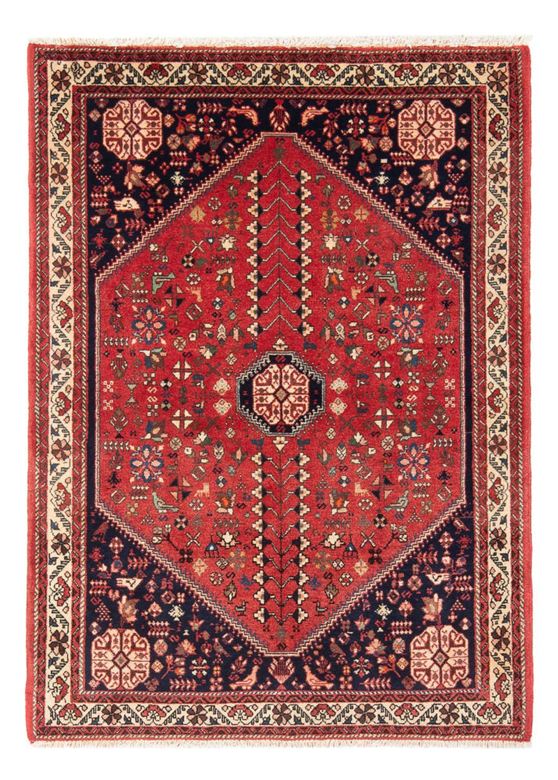Alfombra persa - Nómada - 147 x 100 cm - rojo