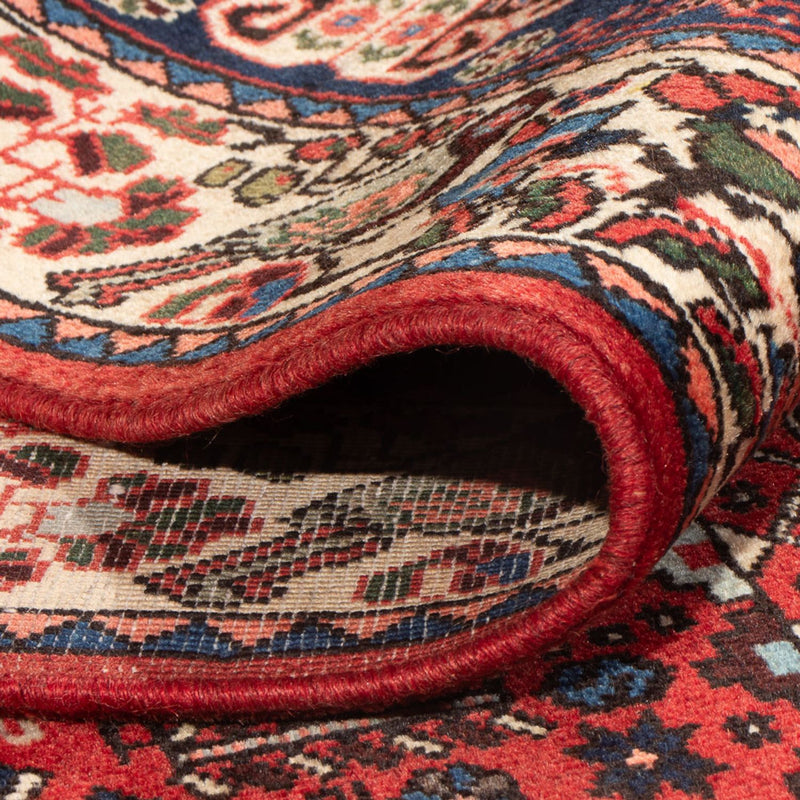 Alfombra persa - Nómada - 155 x 105 cm - rojo