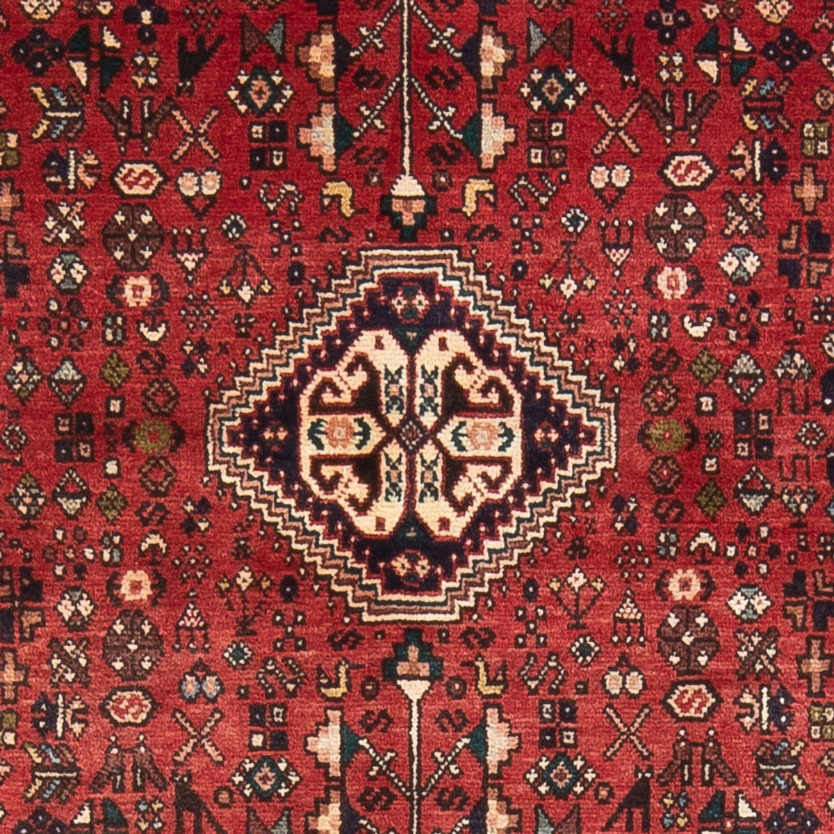 Alfombra persa - Nómada - 150 x 103 cm - rojo