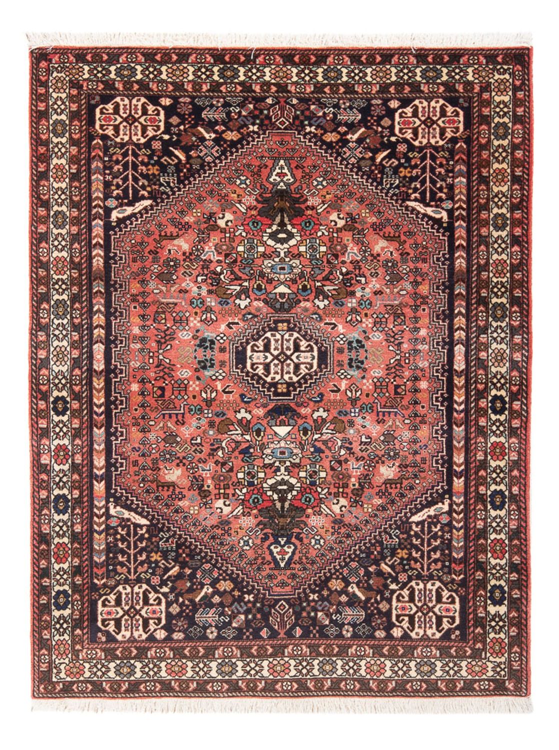 Alfombra persa - Nómada - 150 x 103 cm - rojo