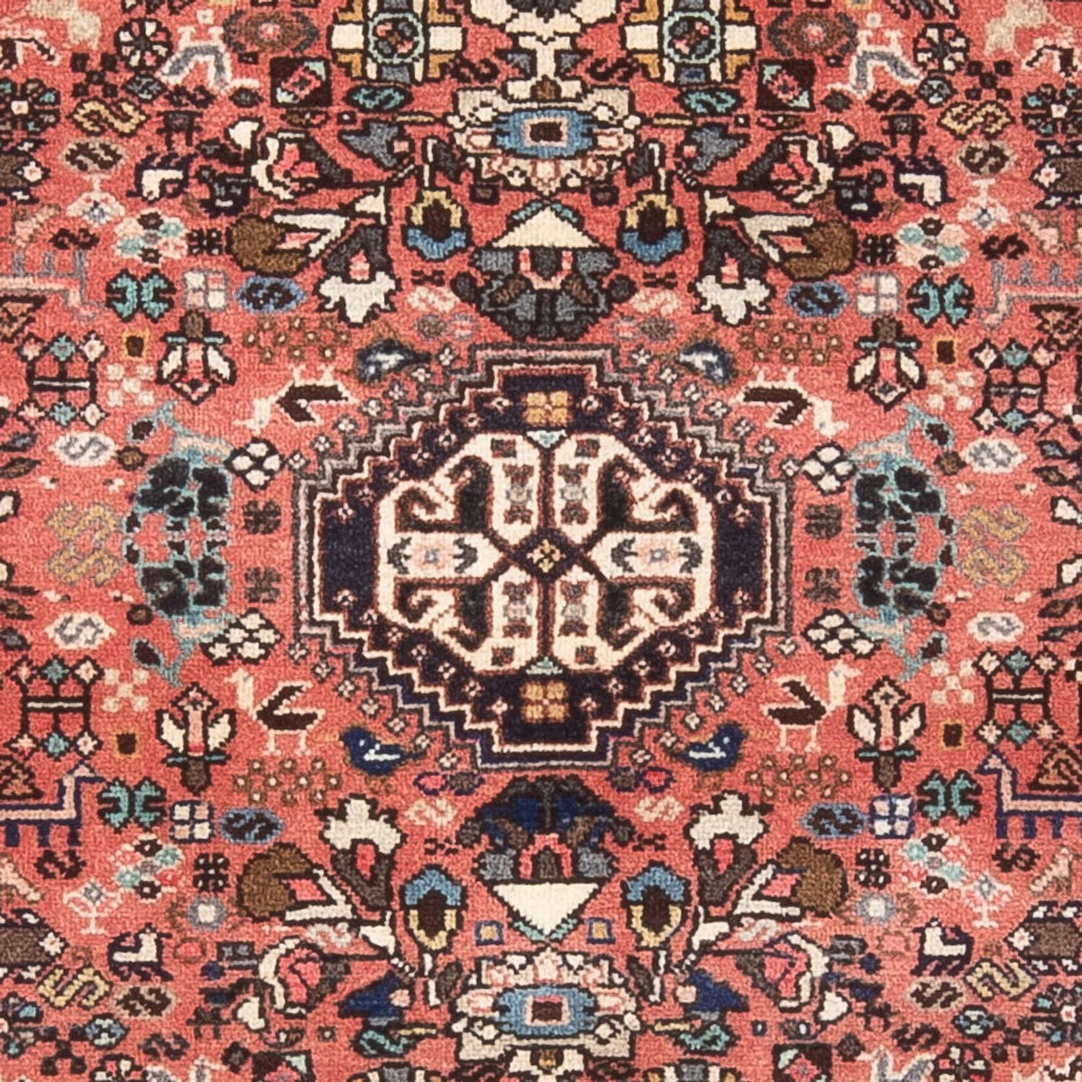 Alfombra persa - Nómada - 150 x 103 cm - rojo