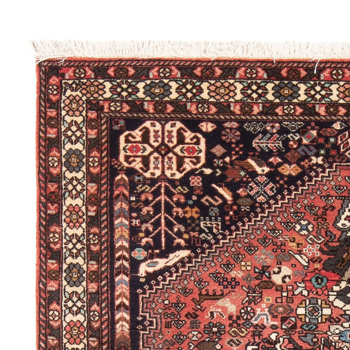 Alfombra persa - Nómada - 150 x 103 cm - rojo