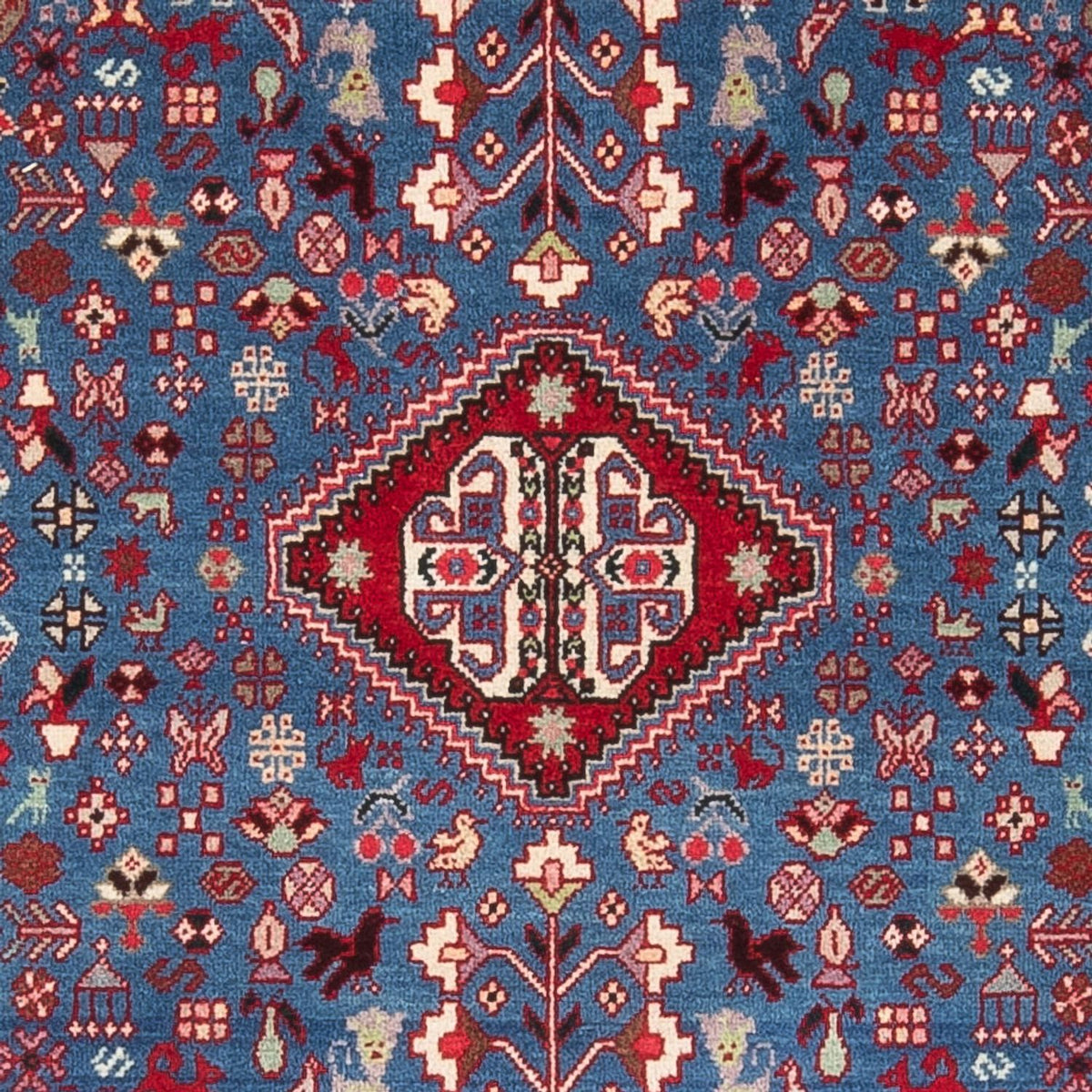 Alfombra persa - Nómada - 156 x 100 cm - azul