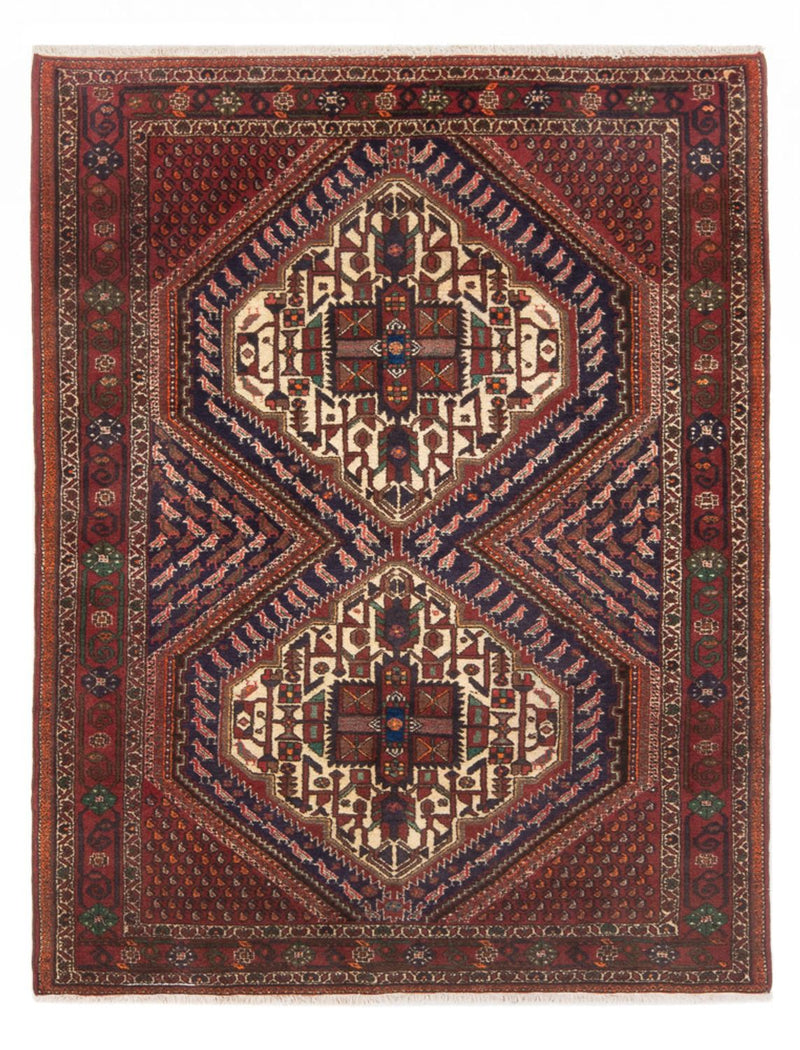 Alfombra persa - Nómada - 180 x 128 cm - rojo