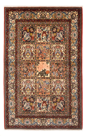 Alfombra persa - Nómada - 212 x 136 cm - multicolor