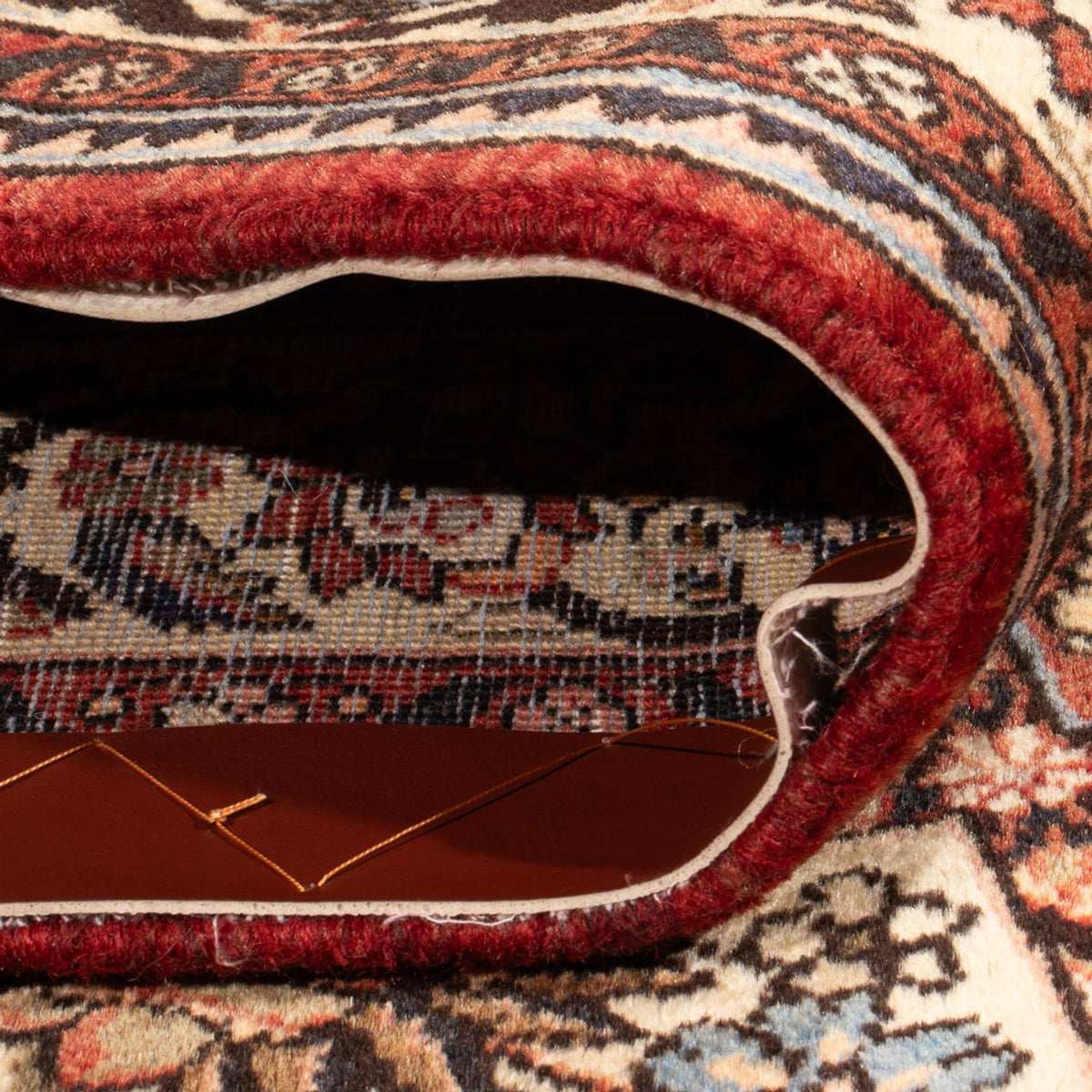 Alfombra persa - Nómada - 197 x 138 cm - multicolor