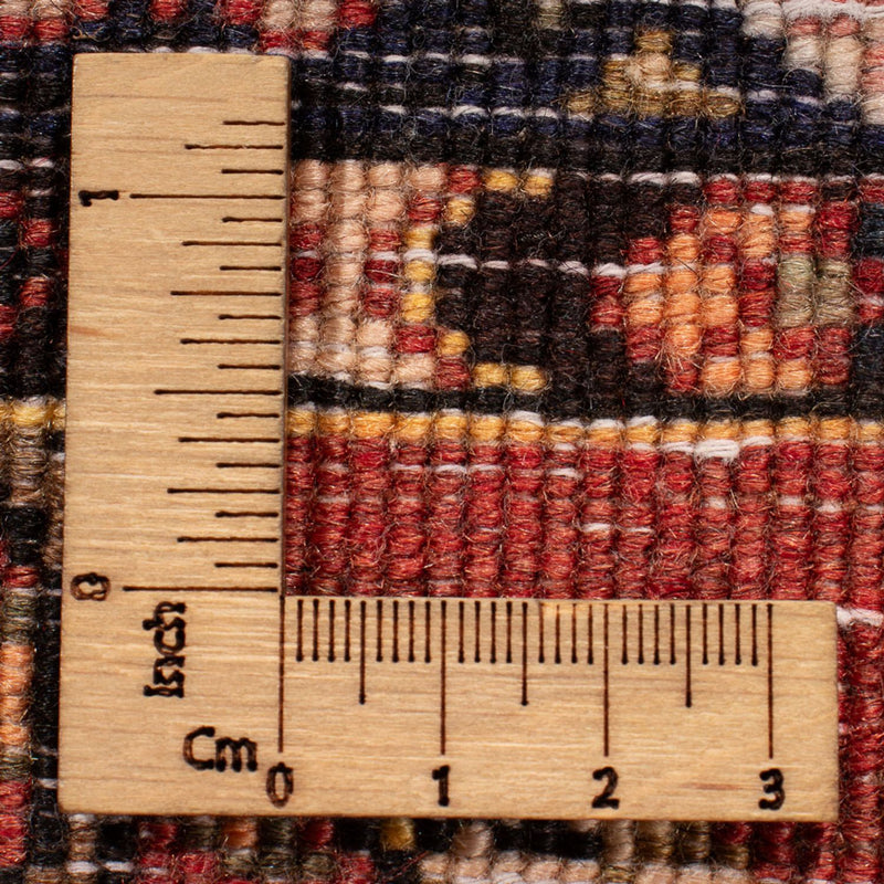 Alfombra persa - Nómada - 197 x 138 cm - multicolor