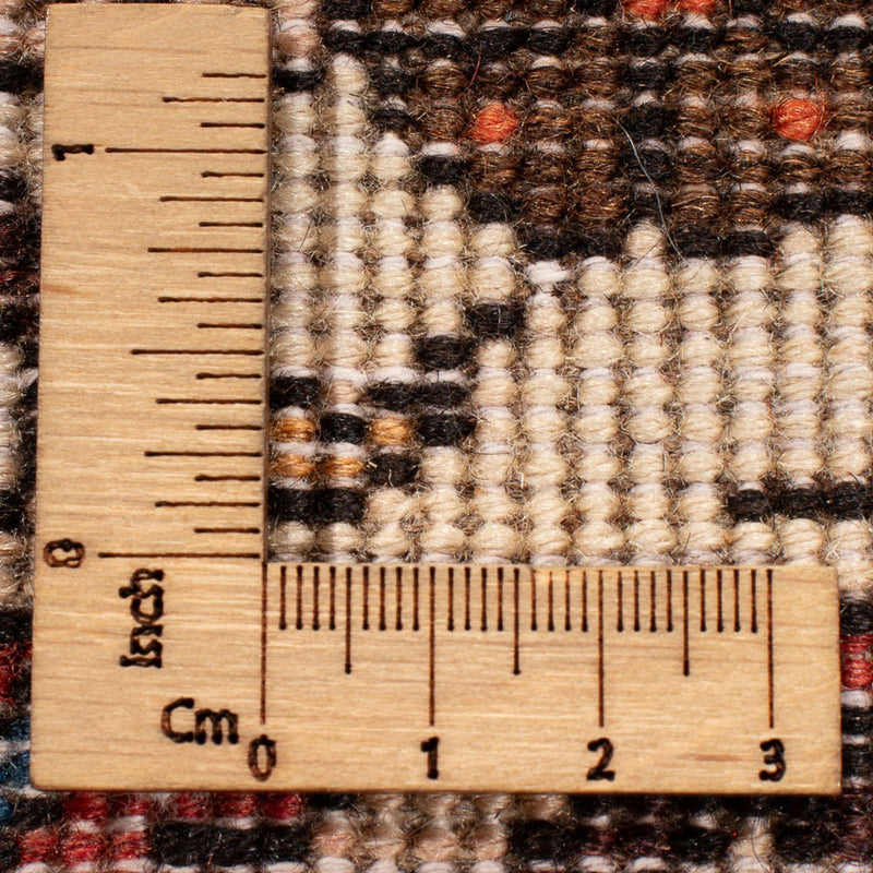 Alfombra persa - Nómada - 196 x 140 cm - multicolor