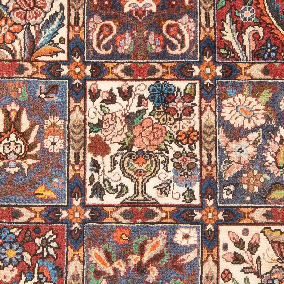 Alfombra persa - Nómada - 200 x 130 cm - multicolor