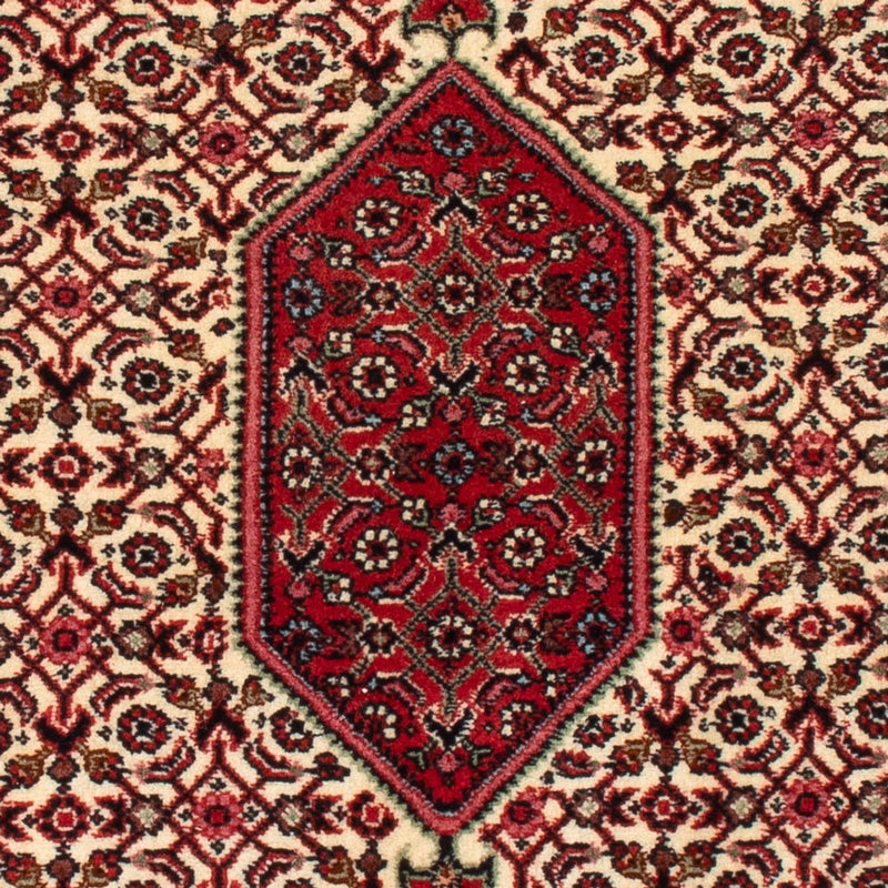Alfombra persa - Bidjar - 90 x 77 cm - crema