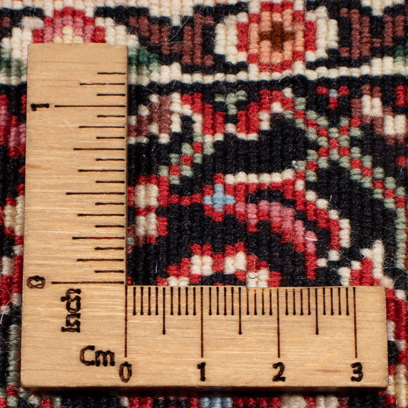 Alfombra persa - Bidjar - 90 x 77 cm - crema