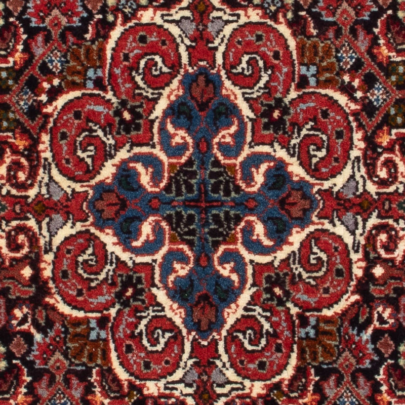 Alfombra persa - Bidjar - 73 x 53 cm - azul oscuro