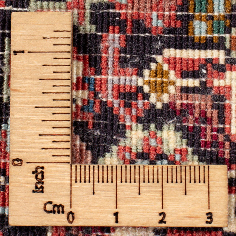 Alfombra persa - Bidjar - 73 x 53 cm - azul oscuro