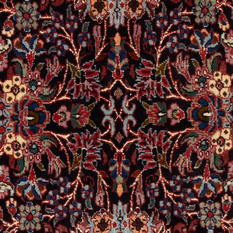 Alfombra persa - Bidjar - 117 x 60 cm - azul oscuro