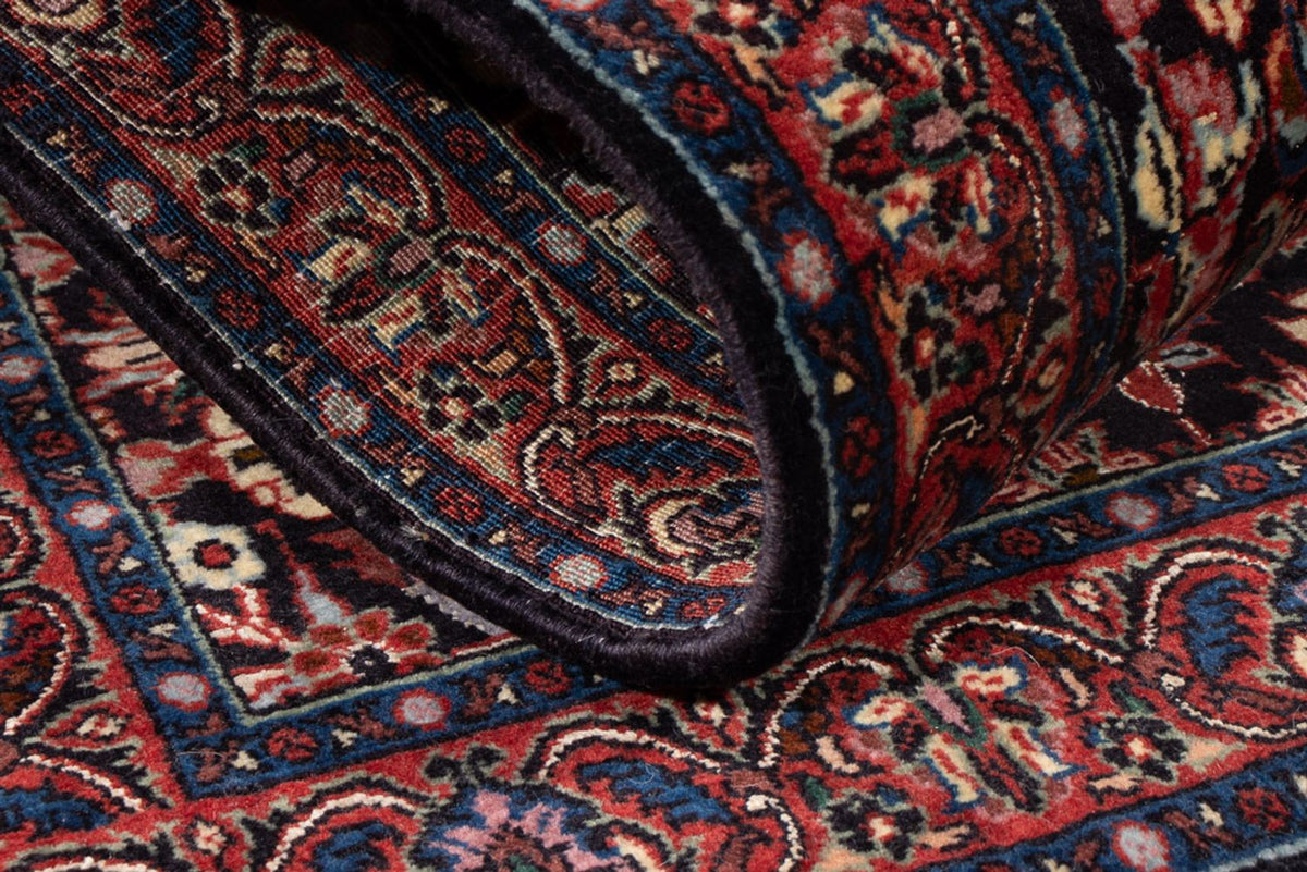 Alfombra persa - Bidjar - 117 x 60 cm - azul oscuro