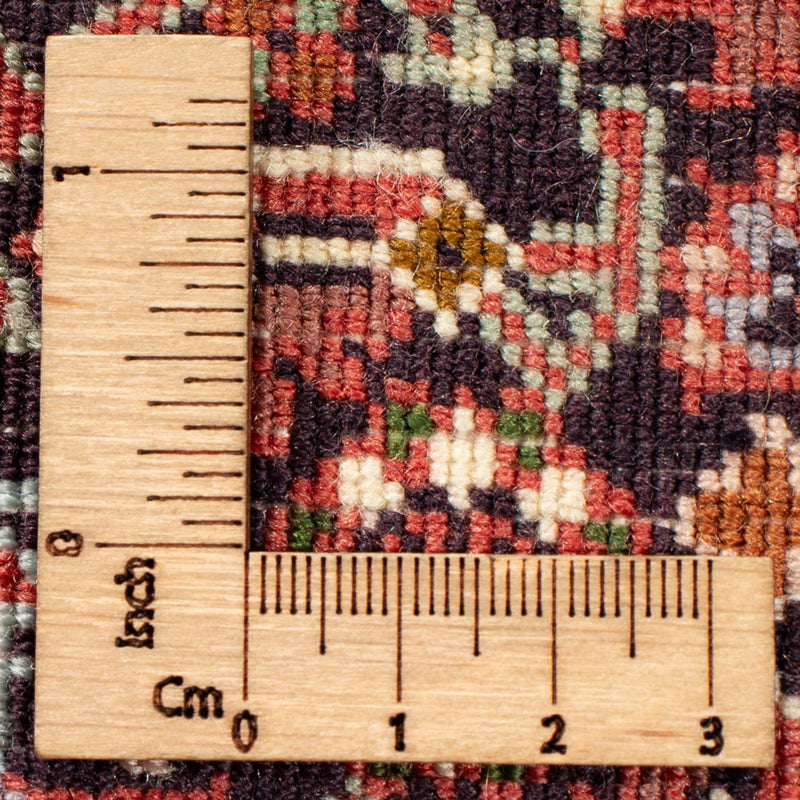 Alfombra persa - Bidjar - 72 x 52 cm - azul oscuro