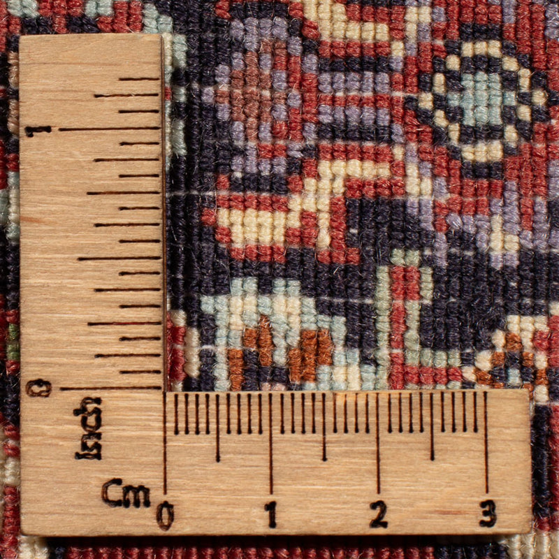 Alfombra persa - Bidjar - 68 x 52 cm - azul oscuro