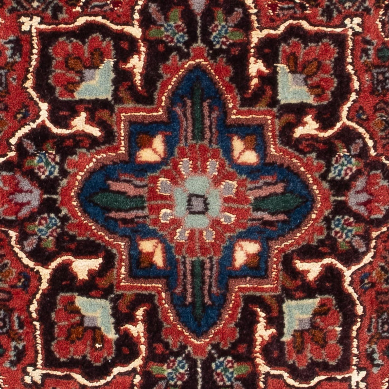 Alfombra persa - Bidjar - 60 x 50 cm - rojo