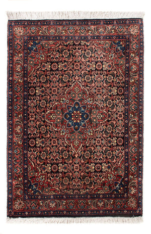 Alfombra persa - Bidjar - 78 x 53 cm - rojo