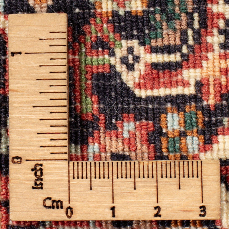 Alfombra persa - Bidjar - 72 x 50 cm - azul oscuro