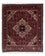 Alfombra persa - Bidjar - 65 x 52 cm - rojo