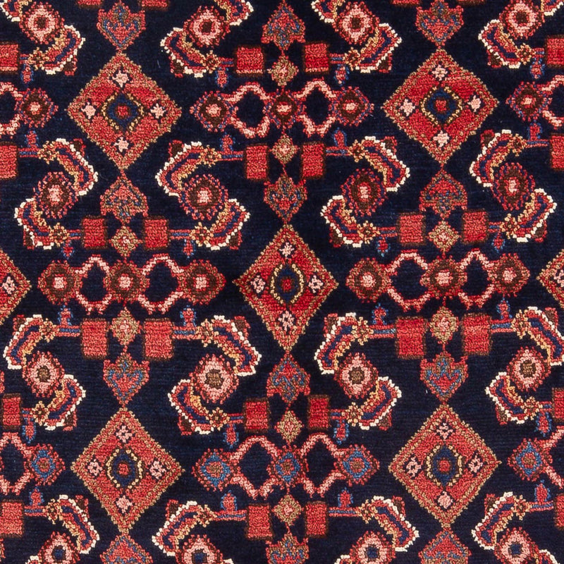 Alfombra persa - Nómada - 218 x 140 cm - azul oscuro