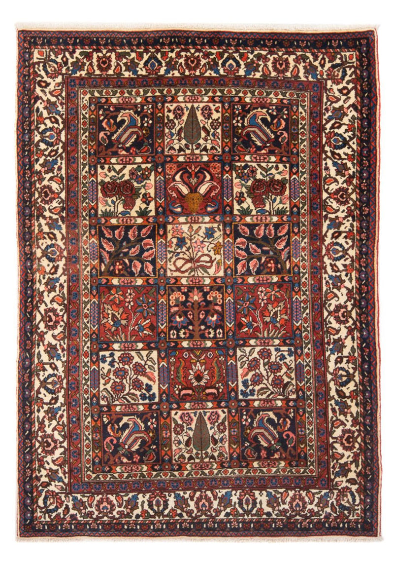 Alfombra persa - Nómada - 200 x 138 cm - multicolor