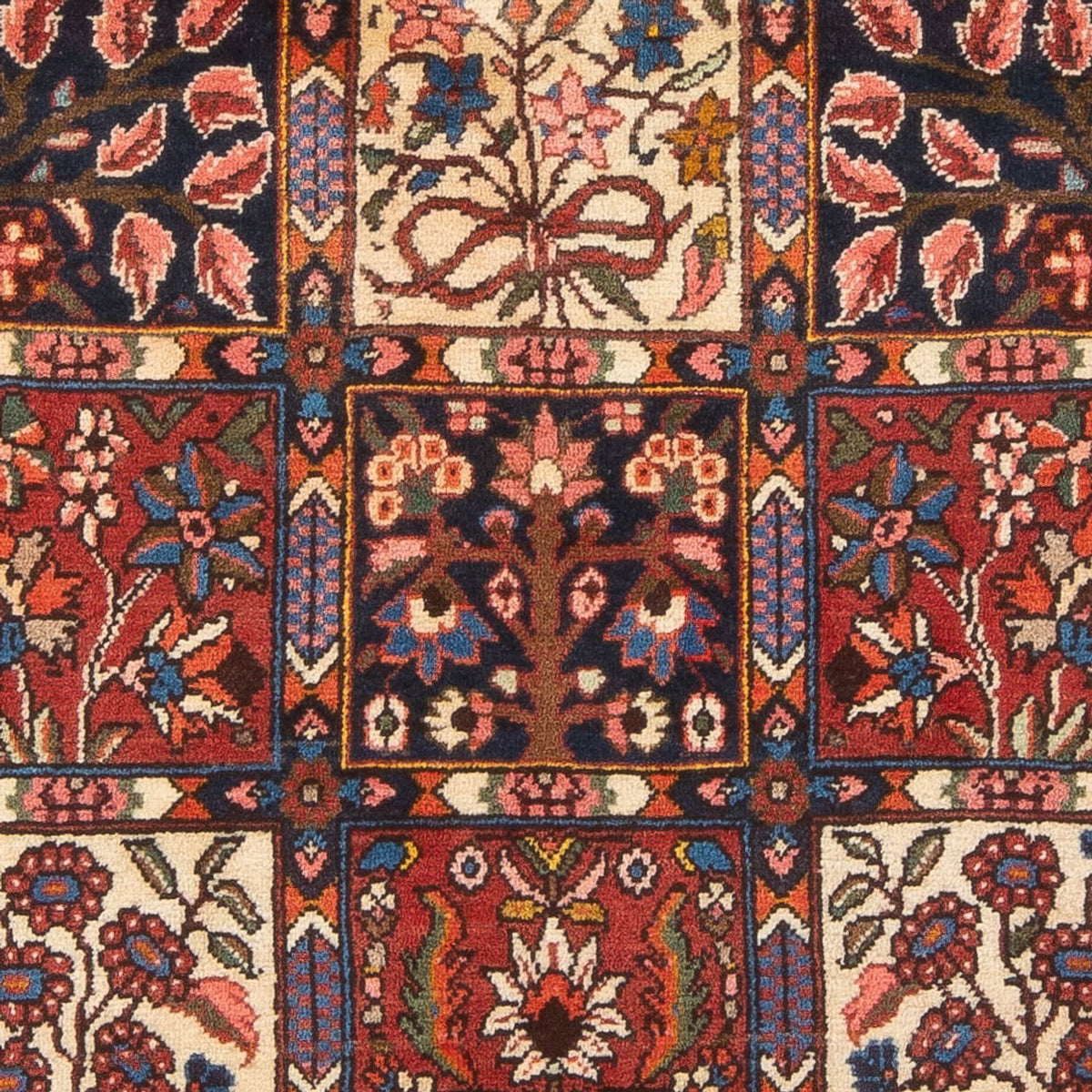 Alfombra persa - Nómada - 200 x 138 cm - multicolor