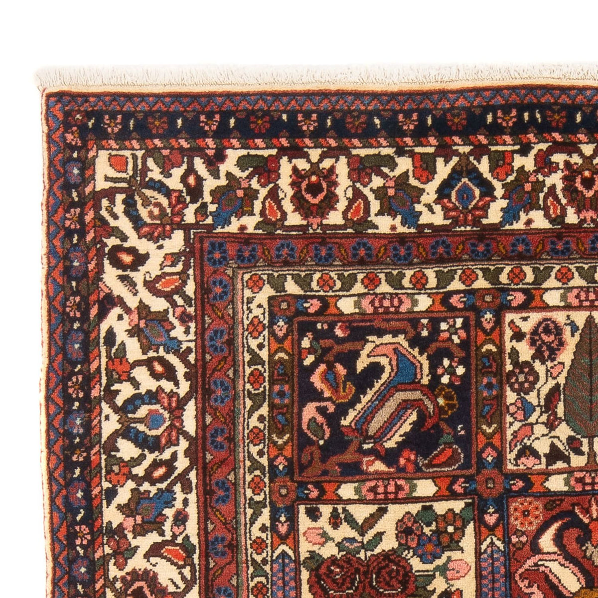 Alfombra persa - Nómada - 200 x 138 cm - multicolor