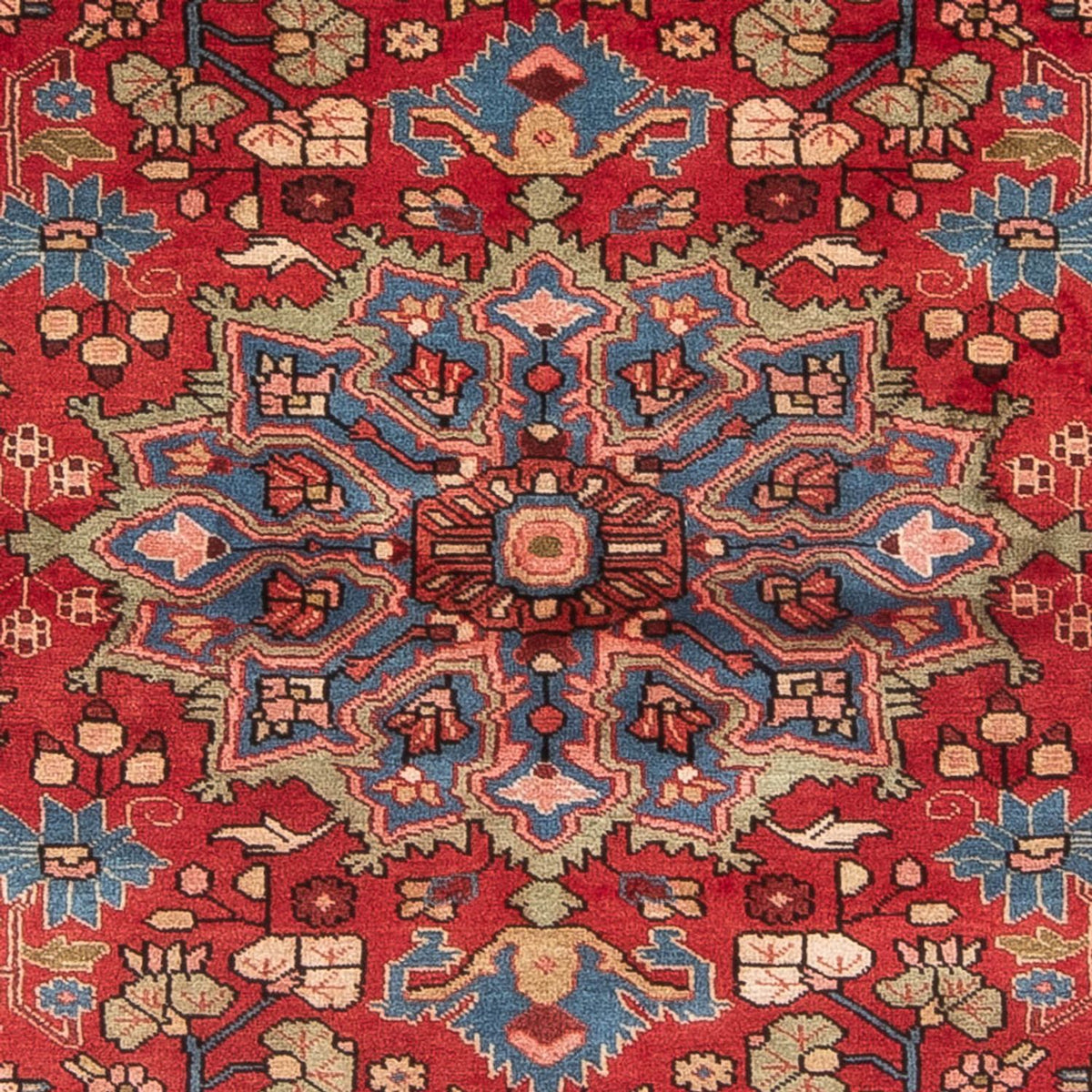 Alfombra persa - Clásica - 242 x 158 cm - rojo burdeos