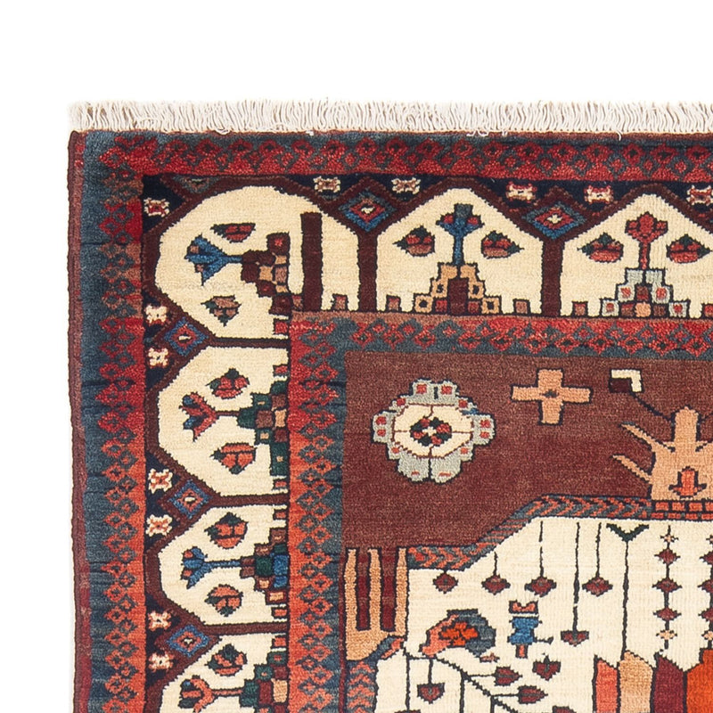 Alfombra persa - Nómada - 206 x 124 cm - crema