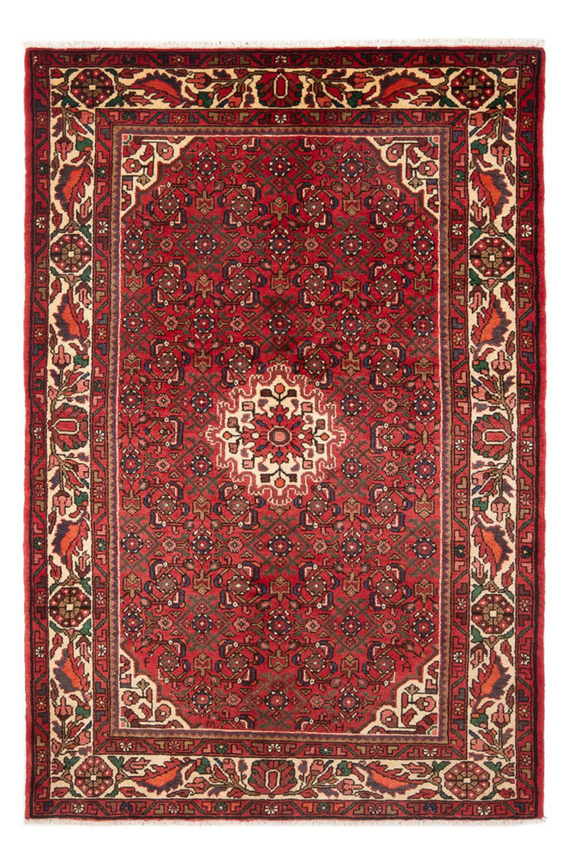 Alfombra persa - Nómada - 213 x 138 cm - rojo