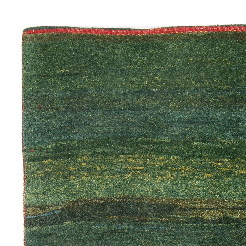 Alfombra Gabbeh - Persa - 183 x 146 cm - verde menta