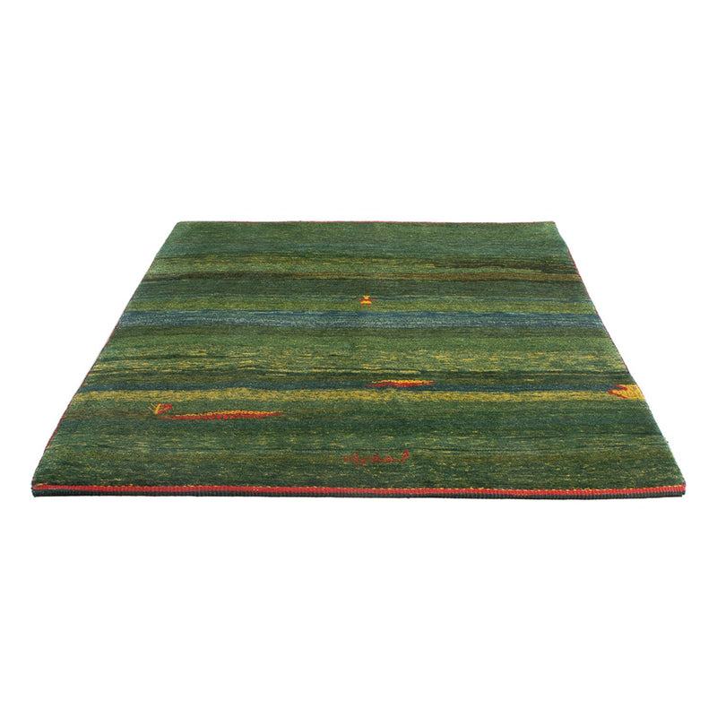 Alfombra Gabbeh - Persa - 183 x 146 cm - verde menta