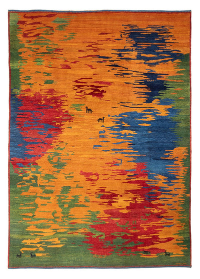 Gabbeh persa Alfombra 225x298cm - Perserteppich Wollteppich
