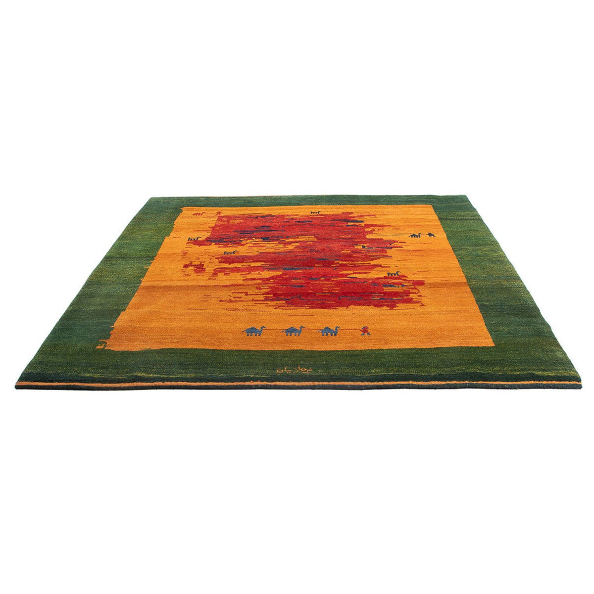 Alfombra Gabbeh - Persa - 227 x 200 cm - multicolor