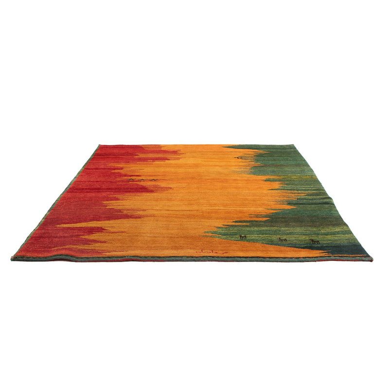 Alfombra Gabbeh - Persa - 226 x 197 cm - multicolor