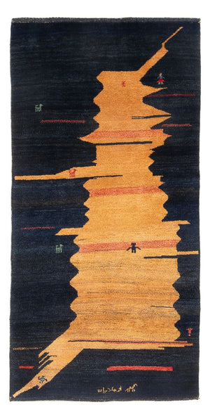 Alfombra de pasillo Alfombra Gabbeh - Persa - 200 x 104 cm - multicolor