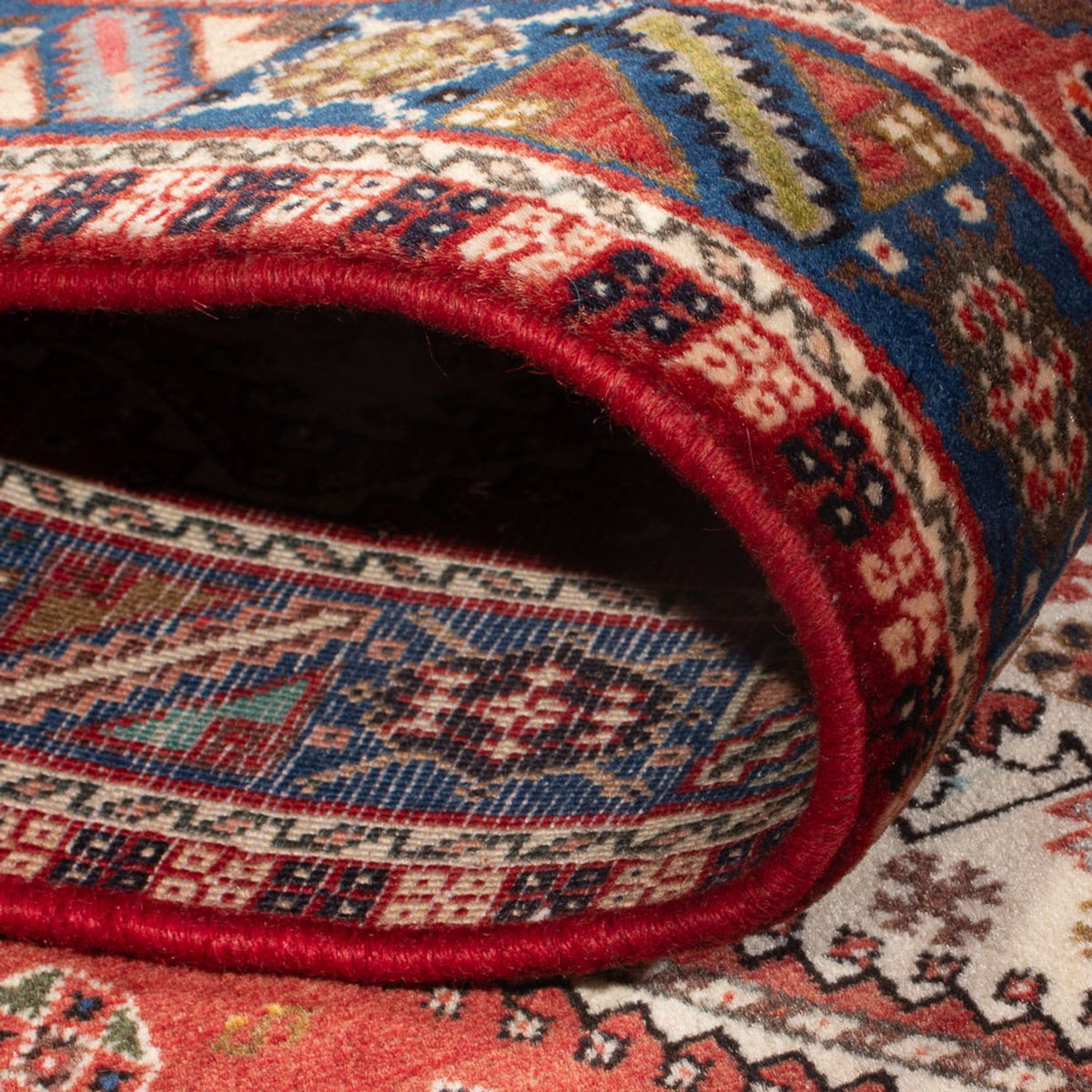 Alfombra persa - Nómada - 154 x 105 cm - crema