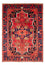 Alfombra persa - Nómada - 207 x 138 cm - rojo