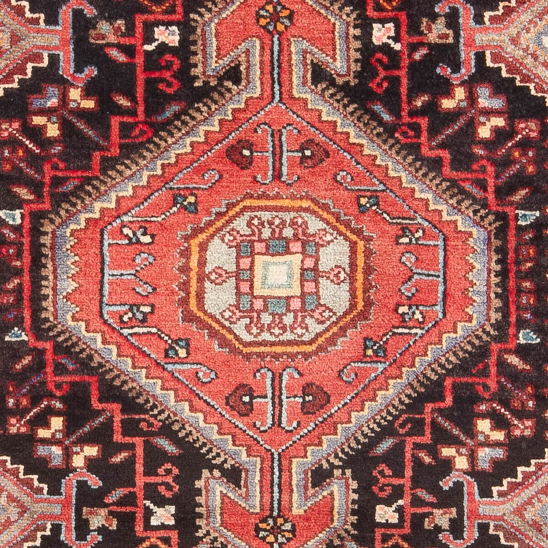 Alfombra persa - Nómada - Real - 188 x 120 cm - azul oscuro