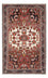 Alfombra persa - Nómada - Real - 209 x 134 cm - rojo