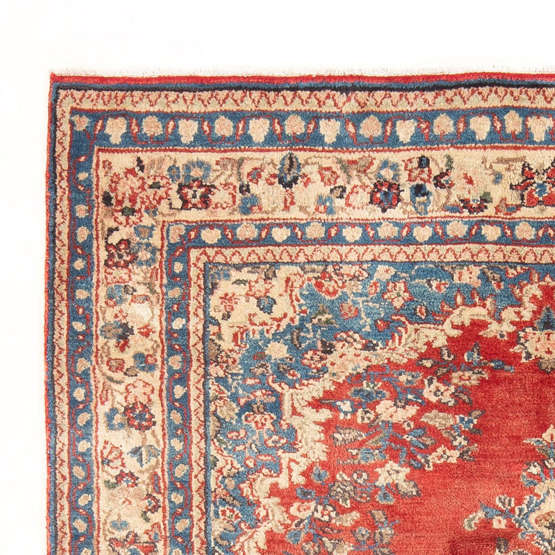 Alfombra persa - Nómada - Real - 198 x 129 cm - rojo