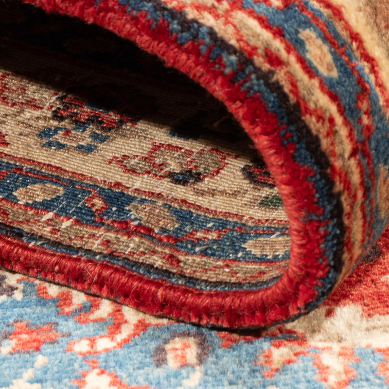 Alfombra persa - Nómada - Real - 198 x 129 cm - rojo