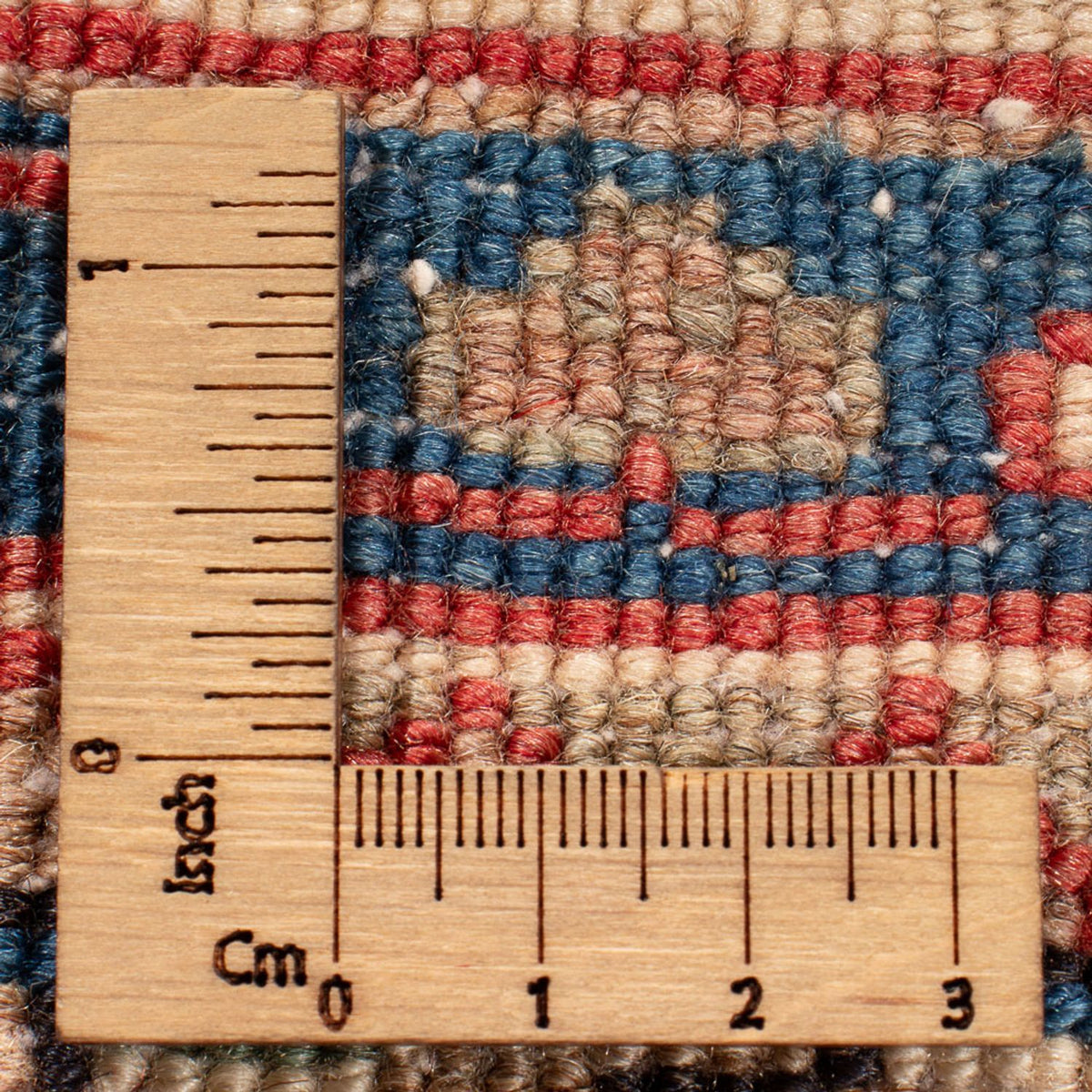 Alfombra persa - Nómada - Real - 198 x 129 cm - rojo