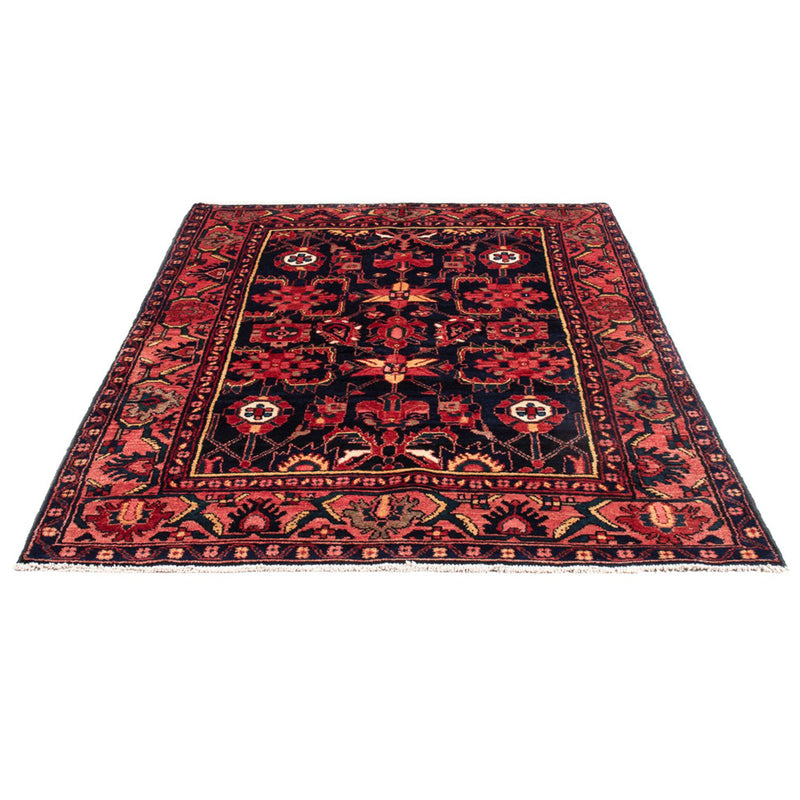 Alfombra persa - Nómada - Real - 210 x 133 cm - azul oscuro