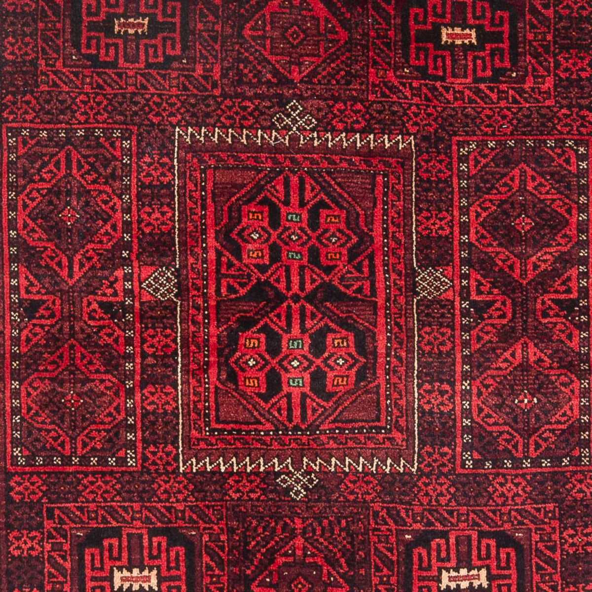 Alfombra de pasillo Alfombra persa - Nómada - 245 x 125 cm - azul oscuro