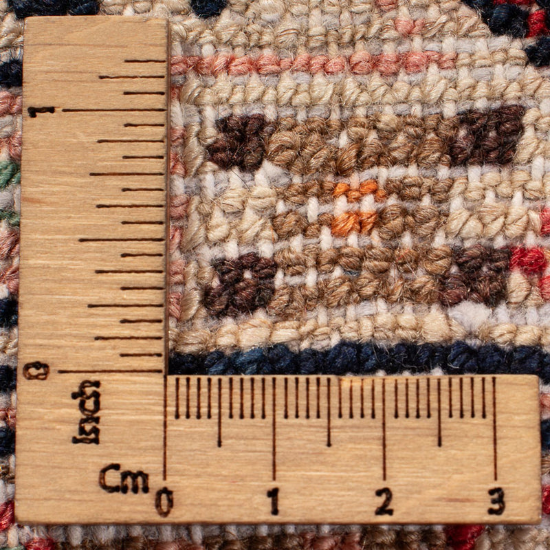 Alfombra persa - Nómada - Real - 221 x 132 cm - rojo