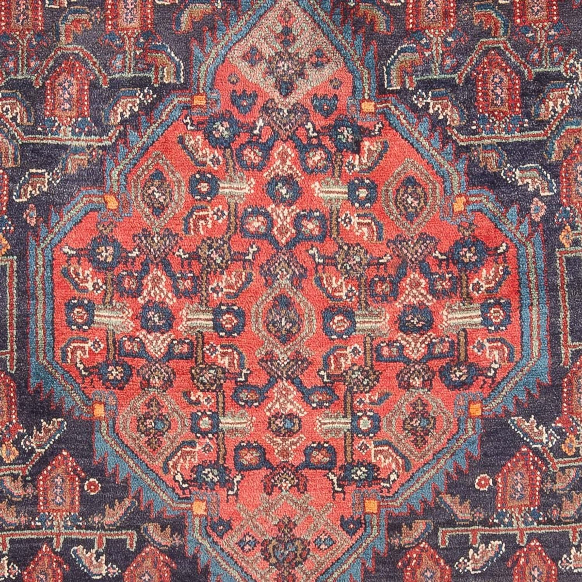 Alfombra persa - Nómada - Real - 244 x 137 cm - azul